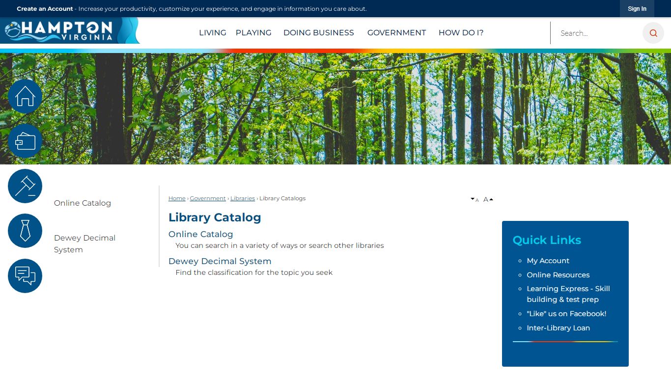 Library Catalog | Hampton, VA - Official Website